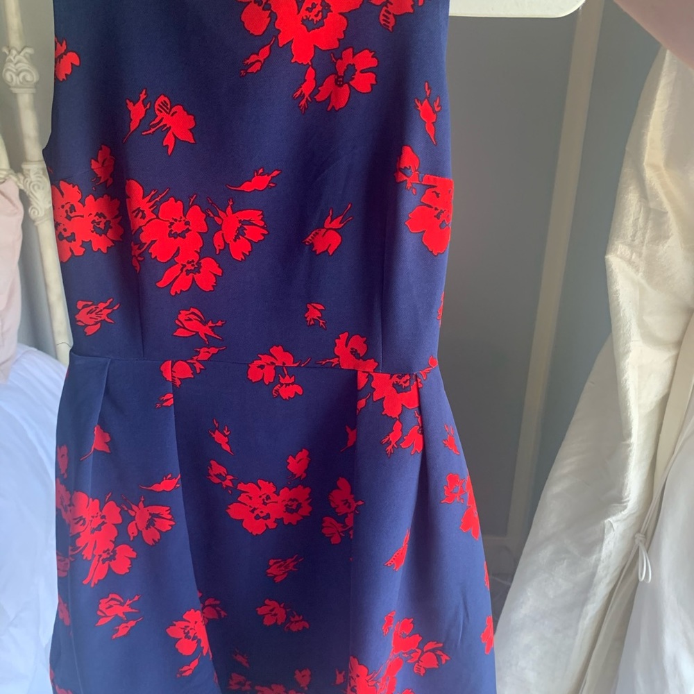 Fit and flare sleeveless dress